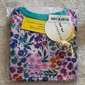 Little Sleepies sweet pea 2T Floral Sleepies Pajamas